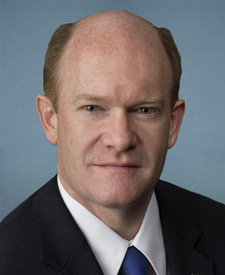 Foto oficial de Christopher A. Coons