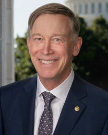 Foto oficial de John W. Hickenlooper