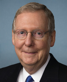 Foto oficial de Mitch McConnell
