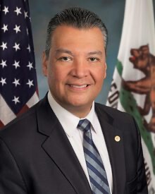 Foto oficial de Alex Padilla
