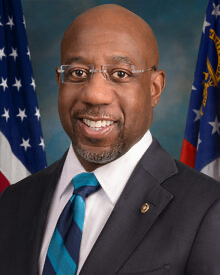 Foto oficial de Raphael G. Warnock